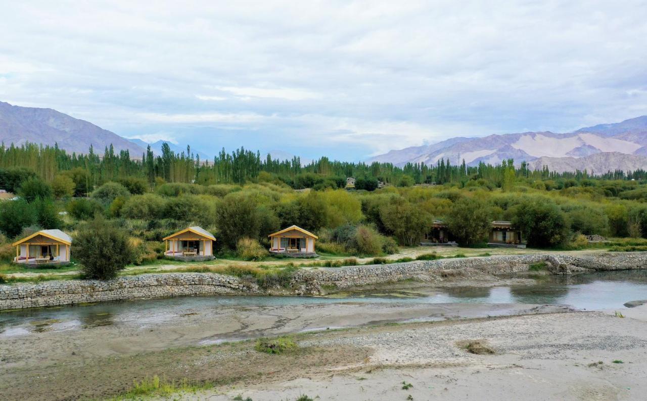 The Indus River Camp Leh Kültér fotó