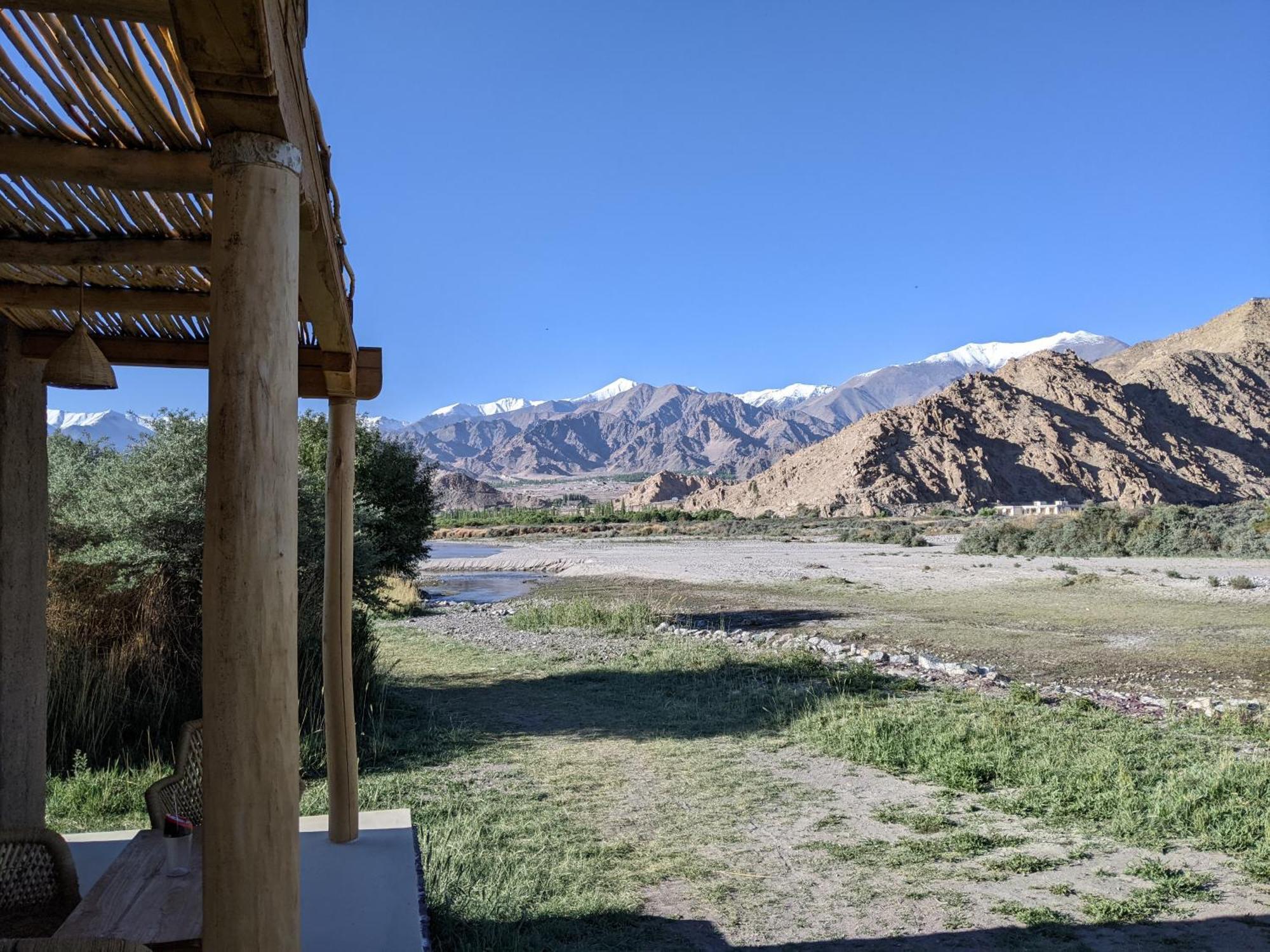 The Indus River Camp Leh Kültér fotó